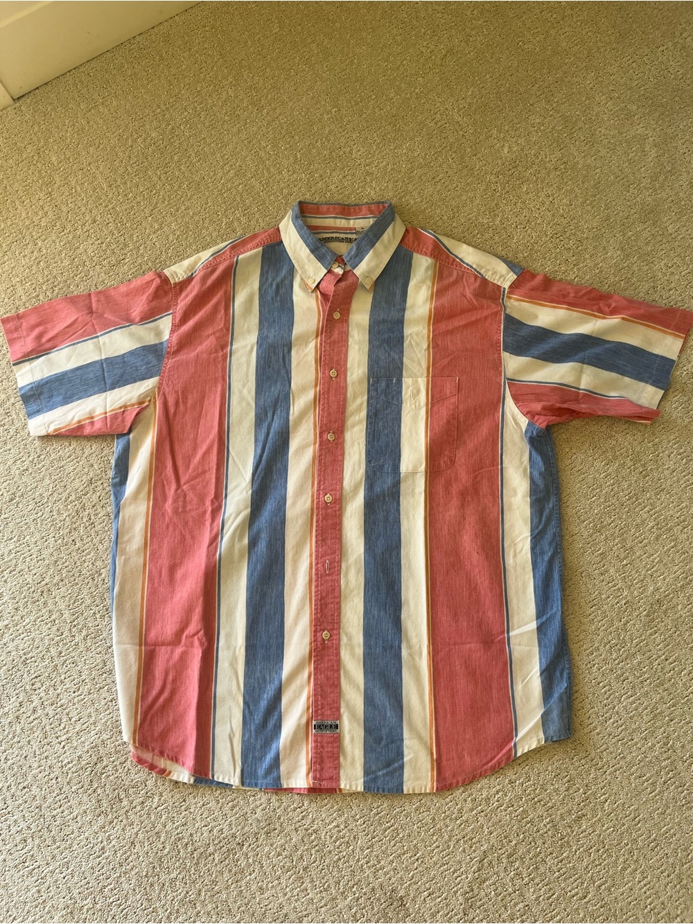 Vintage Men’s American Eagle Casual Button Up Shirt